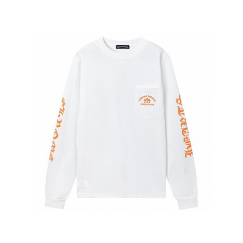 크롬하츠 남성 라운드 긴팔티 - Chrome Hearts Mens Round Tshirt - chc5544x