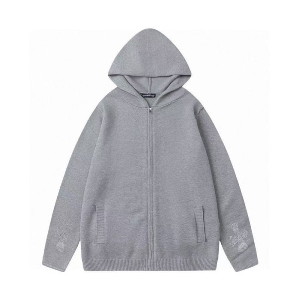 크롬하츠 남성 라운드 후드티 - Chrome Hearts Mens Round Hoodie - chc5549x
