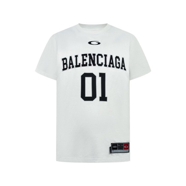 발렌시아가 남성 라운드 반팔 티셔츠 - Balenciaga Mens Round Tshirt - bac5594x