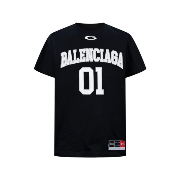 발렌시아가 남성 라운드 반팔 티셔츠 - Balenciaga Mens Round Tshirt - bac5595x