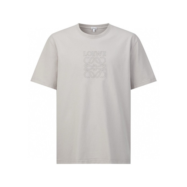 로에베 남성 라운드 반팔티 - Loewe Mens Round Tshirt - loc5598x