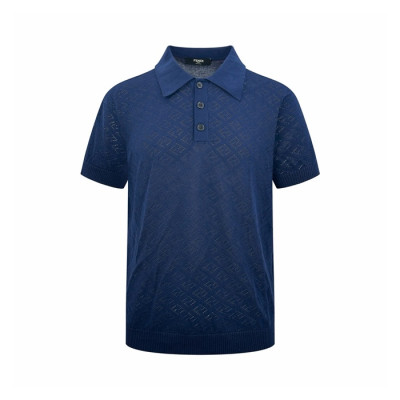 펜디 남성 폴로 반팔 티셔츠 - Fendi Mens Polo Tshirt - fec5602x