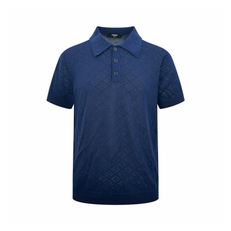 펜디 남성 폴로 반팔 티셔츠 - Fendi Mens Polo Tshirt - fec5602x