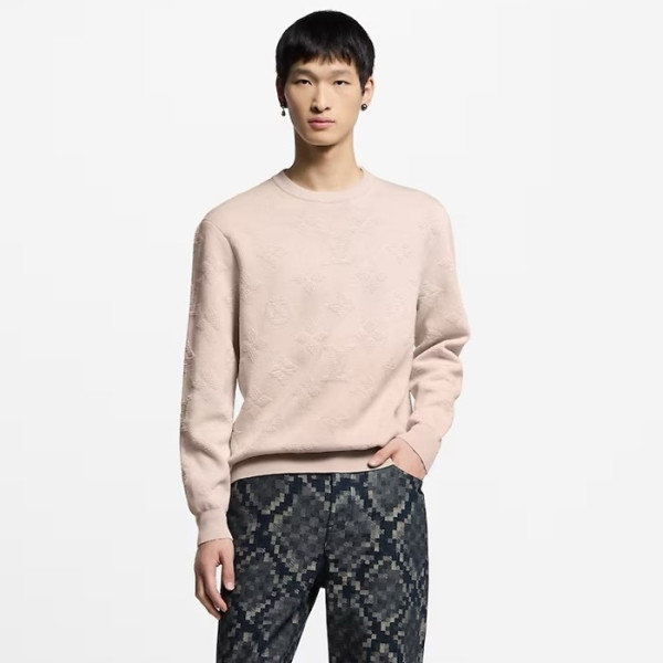 루이비통 남성 라운드 스웨터 - Louis vuitton Mens Round Sweater - lvc5605x