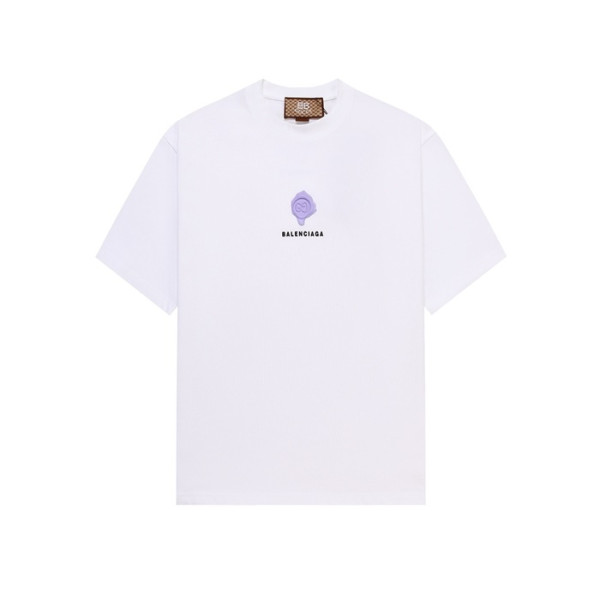 발렌시아가 남성 라운드 반팔 티셔츠 - Balenciaga Mens Round Tshirt - bac5613x