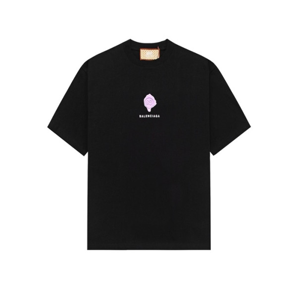 발렌시아가 남성 라운드 반팔 티셔츠 - Balenciaga Mens Round Tshirt - bac5614x