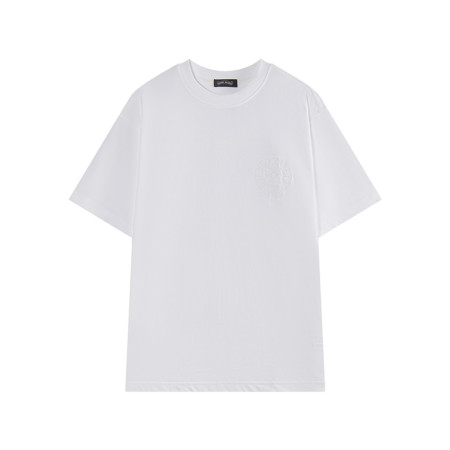 크롬하츠 남성 라운드 반팔티 - Chrom Hearts Mens Round Tshirt - chc5618x