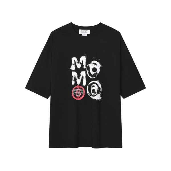 메종 마르지엘라 남성 라운드 반팔 티셔츠 - Maison Margiela Mens Round Tshirt - mac5625x