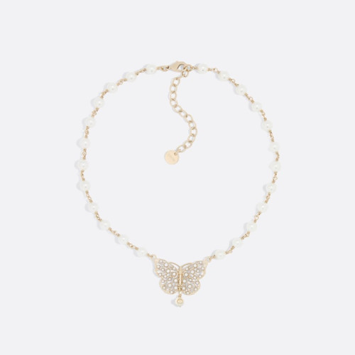 디올 여성 골드 네크리스 - Dior Womens Gold Necklace - acc4445x