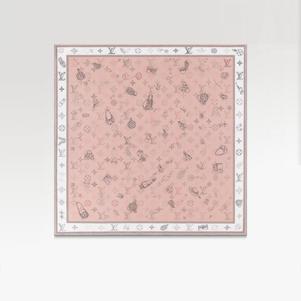 루이비통 여성 실크 스카프 - Louis vuitton Womens Silk Scarf - acc4448x