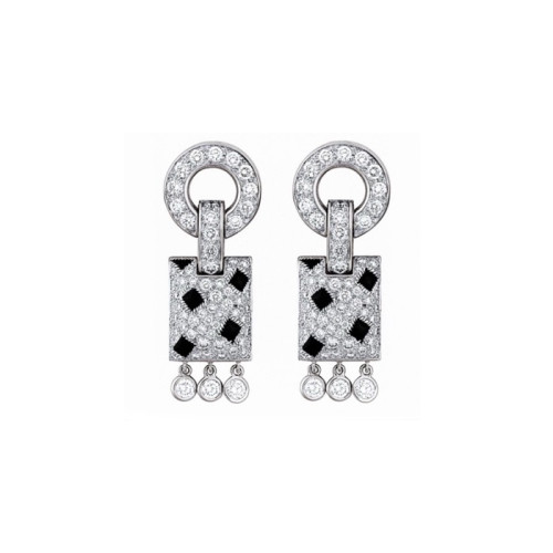 까르띠에 여성 실버 이어링 - Cartier Womens Silver Earrings - acc4454x