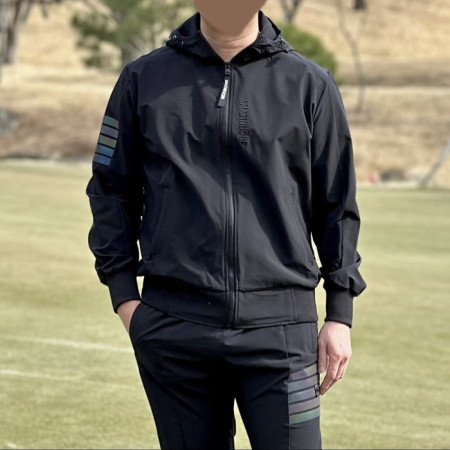 [AMAZINGCRE] 어메이징크리 남성 아코디오 후드집업 트레이닝셋 - gol1584x