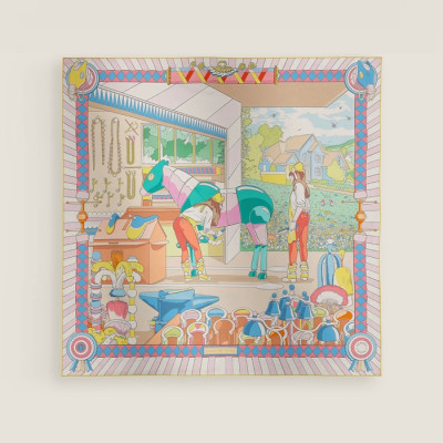 에르메스 여성 실크 스카프 - Hermes Womens Silk Scarf - acc4462x