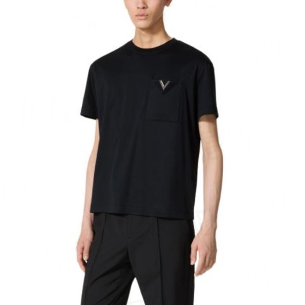 발렌티노 남성 라운드 반팔티 - Valentino Mens Round Tshirt - vac5670x