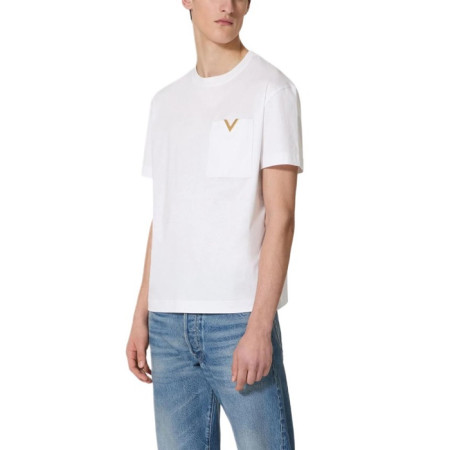 발렌티노 남성 라운드 반팔티 - Valentino Mens Round Tshirt - vac5671x