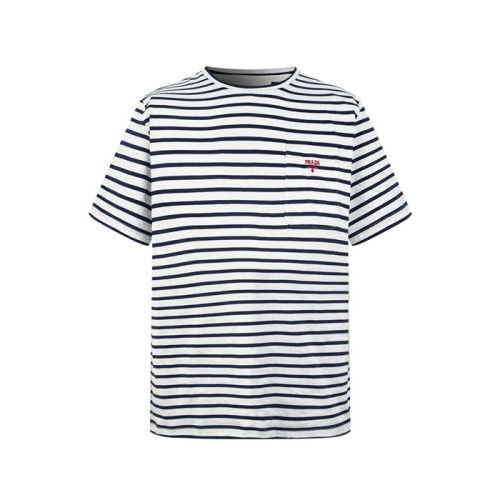 프라다 남성 라운드 반팔티 - Prada Mens Round Tshirt - prc5676x