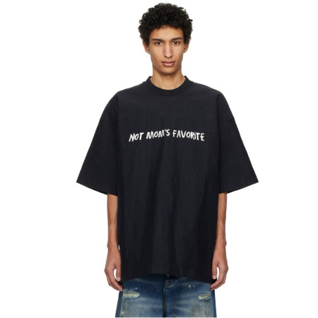 베트멍 남/녀 라운드 반팔 티셔츠 - Vetements Unisex Oversize Tshirt - vec5686x