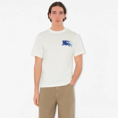 버버리 남성 라운드 반팔 티셔츠 - Burberry Mens Round Tshirt - buc5720x