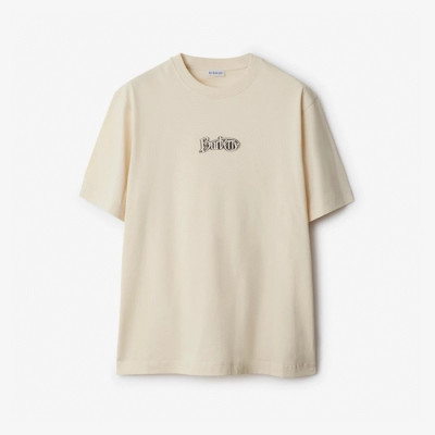 버버리 남성 라운드 반팔 티셔츠 - Burberry Mens Round Tshirt - buc5722x