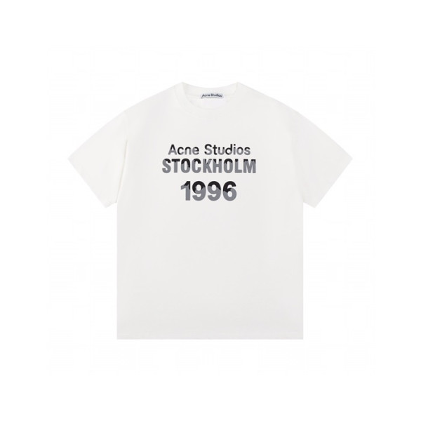 아크네 남/녀 라운드 반팔티 - Acne Unisex Round Tshirt - anc5758x