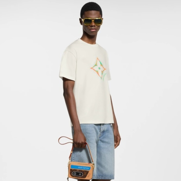 루이비통 남성 라운드 반팔 티셔츠 - Louis vuitton Mens Round Tshirt - lvc5760x