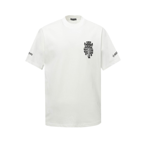 크롬하츠 남성 라운드 반팔티 - Chrom Hearts Mens Round Tshirt - chc5761x