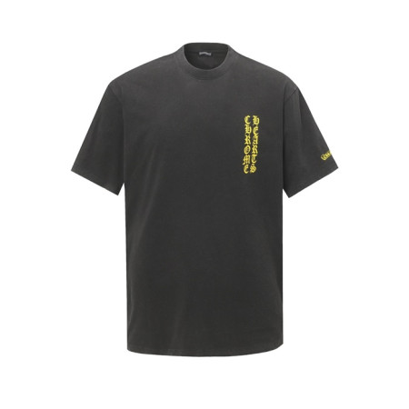 크롬하츠 남성 라운드 반팔티 - Chrom Hearts Mens Round Tshirt - chc5765x