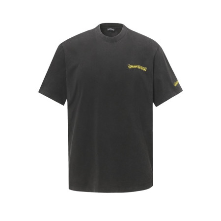 크롬하츠 남성 라운드 반팔티 - Chrom Hearts Mens Round Tshirt - chc5766x