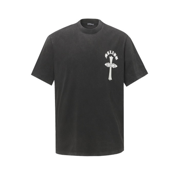 크롬하츠 남성 라운드 반팔티 - Chrom Hearts Mens Round Tshirt - chc5767x