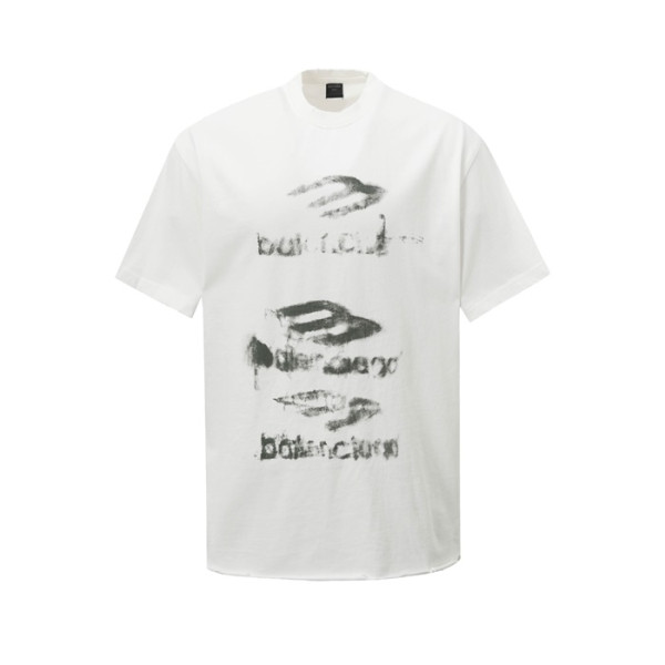발렌시아가 남성 라운드 반팔 티셔츠 - Balenciaga Mens Round Tshirt - bac5776x