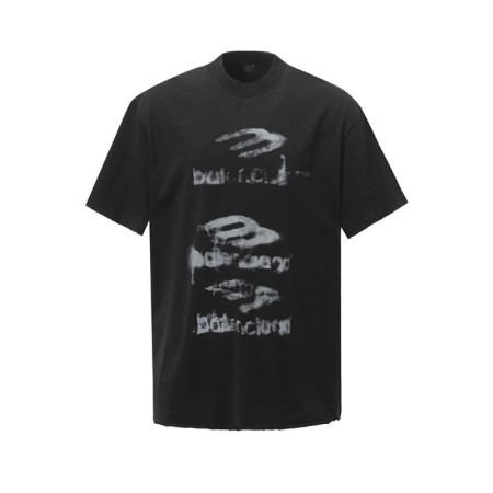 발렌시아가 남성 라운드 반팔 티셔츠 - Balenciaga Mens Round Tshirt - bac5777x