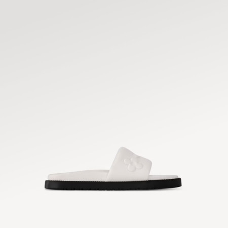 루이비통 여성 LV 쇼어 플랫 컴포트 뮬 - Louis vuitton Womens LV Shore Comfort Mules - lvs5571x