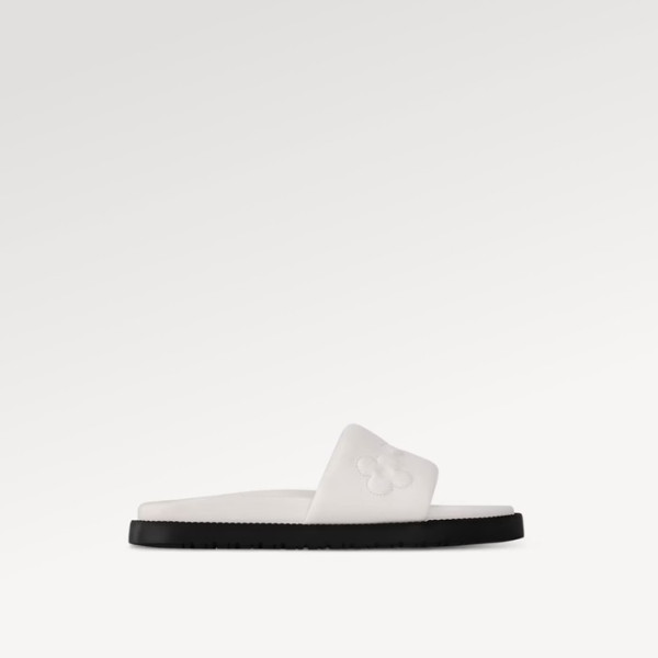 루이비통 여성 LV 쇼어 플랫 컴포트 뮬 - Louis vuitton Womens LV Shore Comfort Mules - lvs5571x