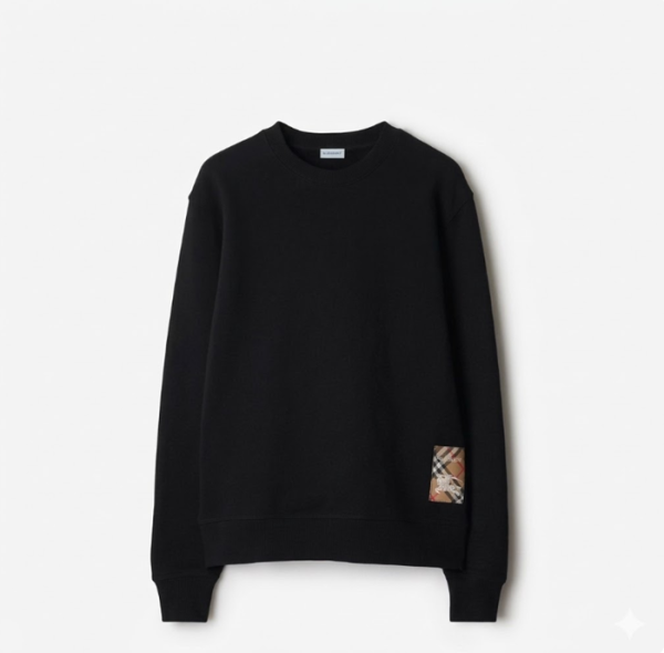 버버리 남성 라운드 맨투맨 - Burberry Mens Round Tshirt - buc5785x