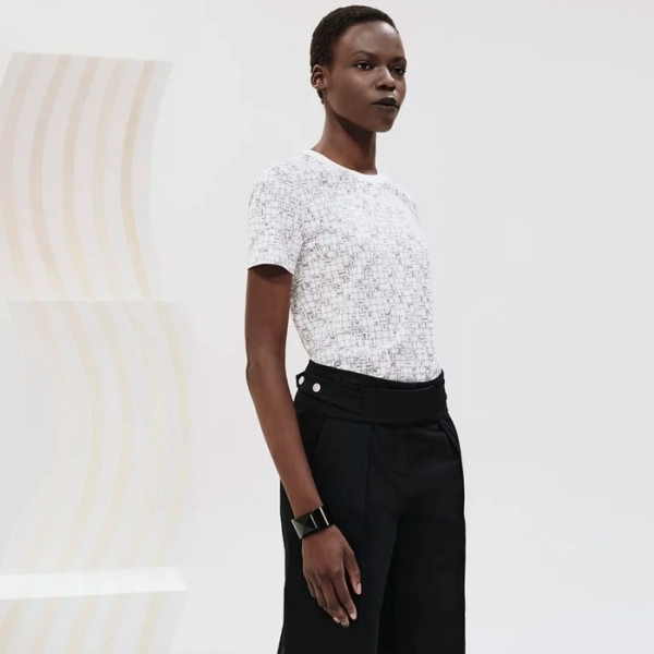 에르메스 여성 크루넥 반팔티 - Hermes Womens Round Tshirt - hec5833x