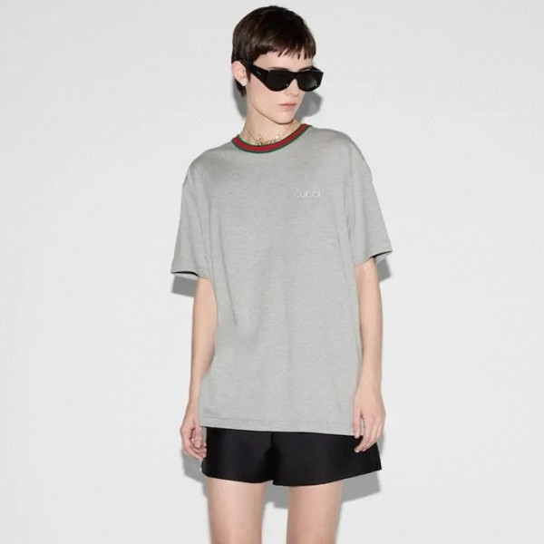 구찌 여성 반팔 티셔츠 - Gucci Womens Round Tshirt - guc5836x