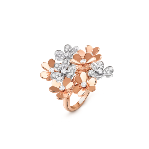 반클리프 아펠 여성 프리볼 플라워 링 - Van Cleef & Arpels Womens Frivole RIng - acc4492x
