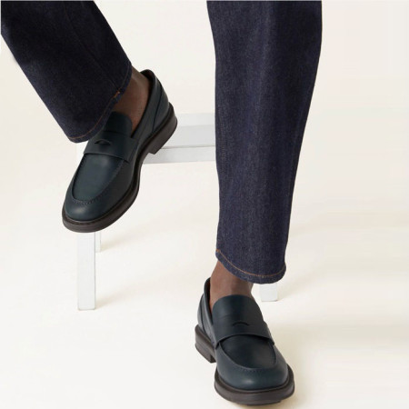 브루넬로쿠치넬리 남성 히든 밴딩 로퍼 - Brunello Cucinelli Mens Hidden Banding Loafer - brs5593x