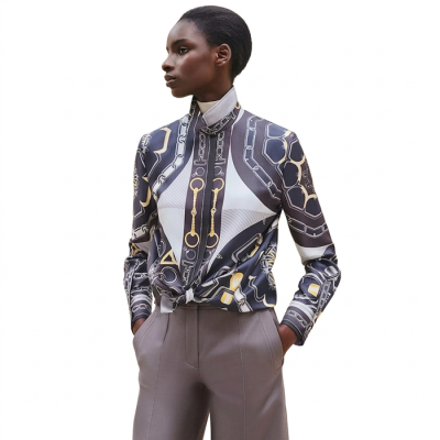 에르메스 여성 실크 셔츠 - Hermes Womens Silk Shirts - prc5863x