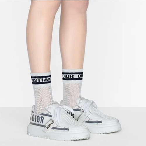 [당일배송] 디올 여성 아이디화이트&프렌치블루 스니커즈 - dd702x