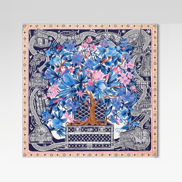 루이비통 여성 실크 스카프 - Louis vuitton Womens Silk Scarf - acc4510x