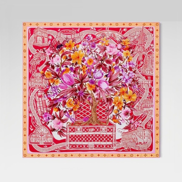 루이비통 여성 실크 스카프 - Louis vuitton Womens Silk Scarf - acc4511x