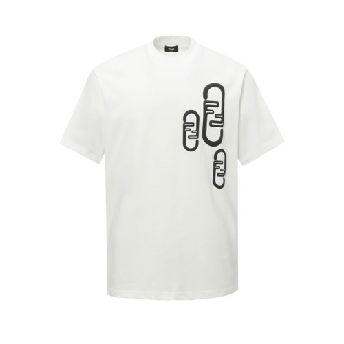 펜디 남성 라운드 반팔 티셔츠 - Fendi Mens Round Tshirt - fec5905x
