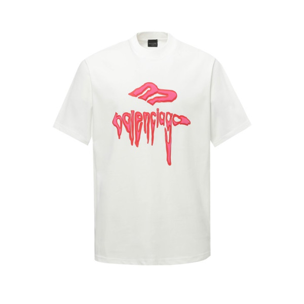 발렌시아가 남성 라운드 반팔 티셔츠 - Balenciaga Mens Round Tshirt - bac5909x