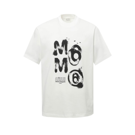 메종 마르지엘라 남성 라운드 반팔 티셔츠 - Maison Margiela Mens Round Tshirt - mac5911x