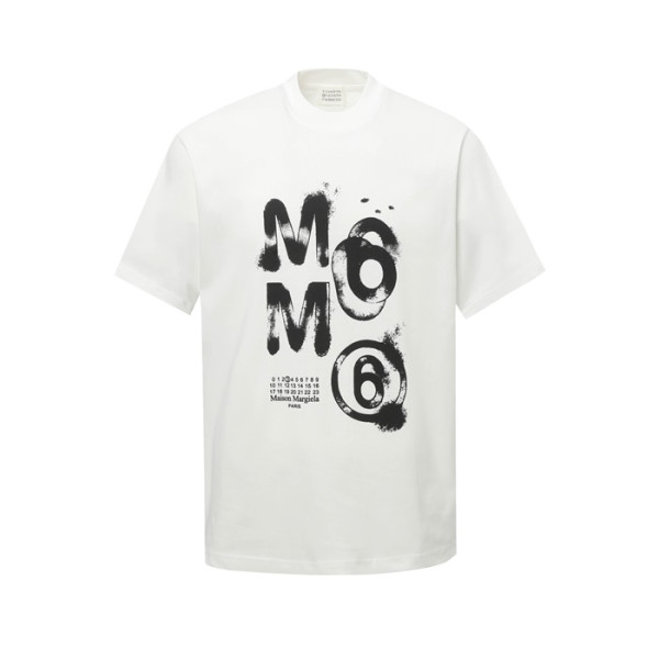 메종 마르지엘라 남성 라운드 반팔 티셔츠 - Maison Margiela Mens Round Tshirt - mac5911x