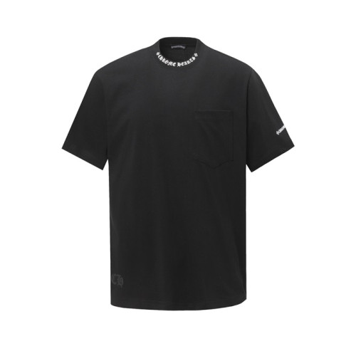 크롬하츠 남성 라운드 반팔티 - Chrom Hearts Mens Round Tshirt - chc5914x