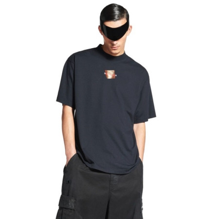 발렌시아가 남성 크루넥 반팔티 - Balenciaga Mens Round Tshirt - bac5922x