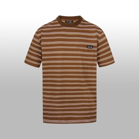 미우미우 남성 라운드 반팔 티셔츠 - Miumiu Mens Round Tshirt - mic5927x