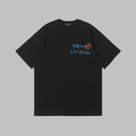 루이비통 남성 라운드 반팔 티셔츠 - Louis vuitton Mens Round Tshirt - lvc5938x